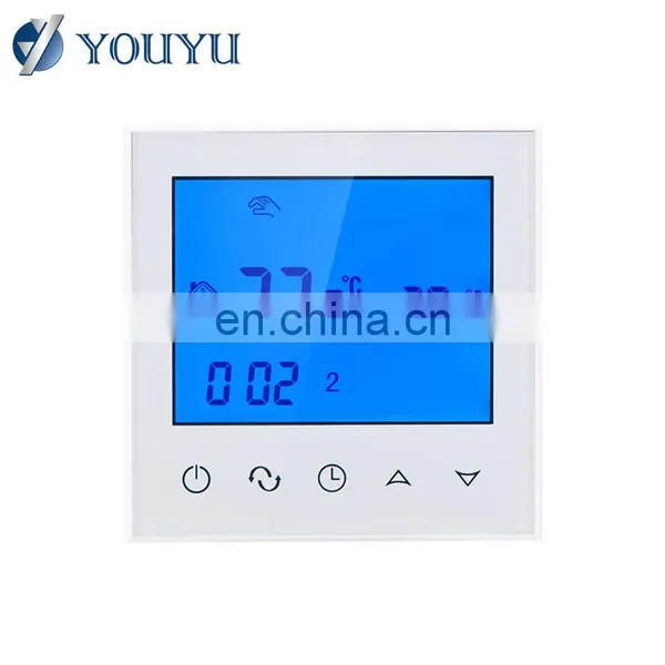 Factory Wholesale Heating Touch Screen Thermostat Wifi Function photo-5