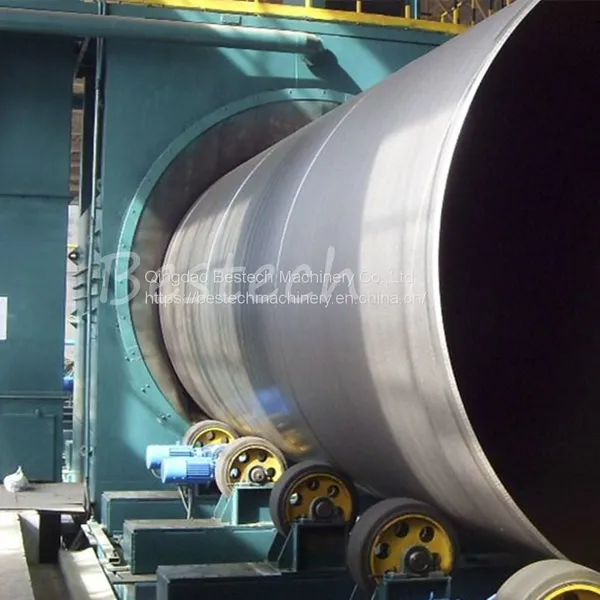 Shot Blasting Machine for External Surface of Steel Pipe photo-5
