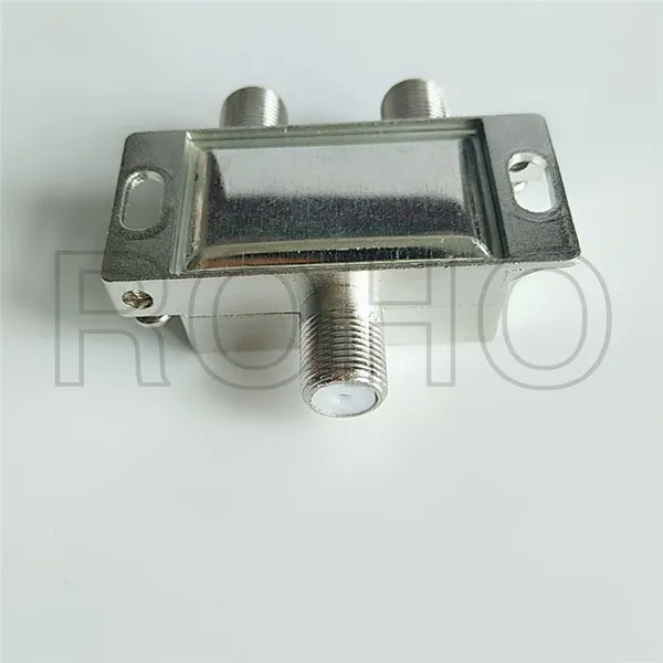 3 Way Power Splitter With F RF Coaxial Connector for TV