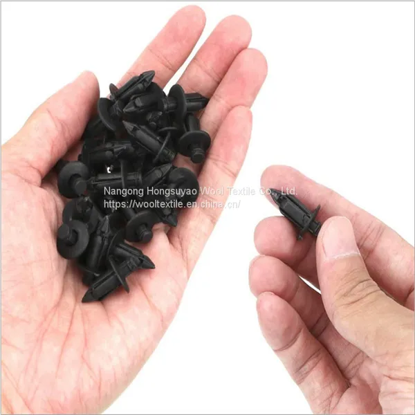 High Quality Push Fit Auto Plastic Rivet Clip 8mm Plastic Rivets Car Clips Plastic Rivets photo-2