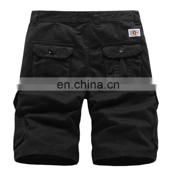 Mens Dungarees Casual Chino Cargo Shorts Pants photo-4