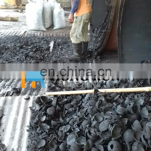 High-efficiency Coconut Shell Continuous Rotary Carbonization Furnace for Briquette Charcoal photo-2