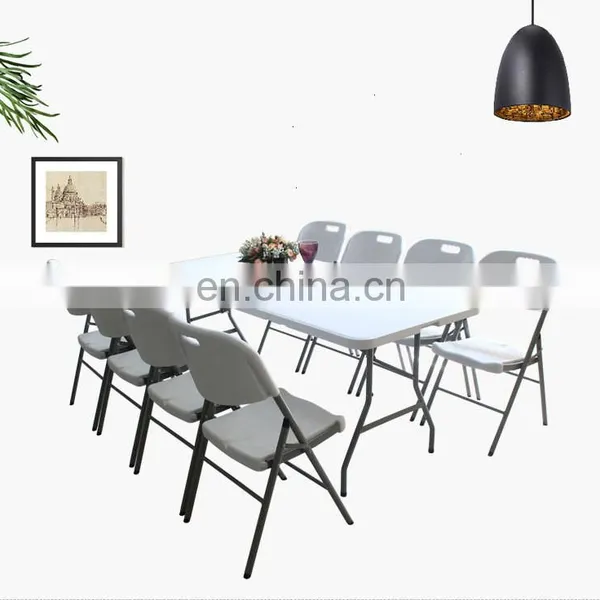 Rectangular Multifunctional Outdoor Camping Folding Dining Table Suitcase Folding Table Cheap Folding Table photo-3
