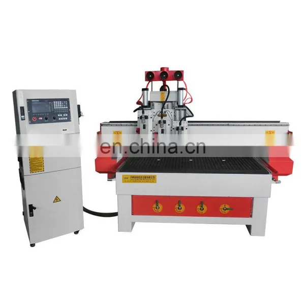 Wood Metal Acrylic Engraving Cutting Carving Milling Router Atc CNC Machine for Door Furniture Cabinet MDF Plywood Working photo-3