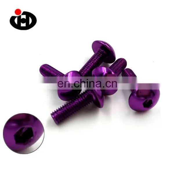 Factory Direct Sales Can be Customized With Various Colors of Mirror Bolt Hexagon Head Cup Screw photo-3