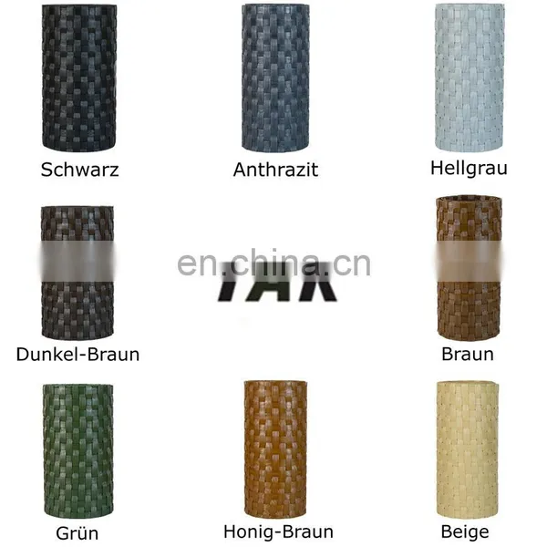 60cm-120cm Balkonsichtschutz Rattan Balkonbespannung Zaunsichtblende Gelanderschutz photo-2