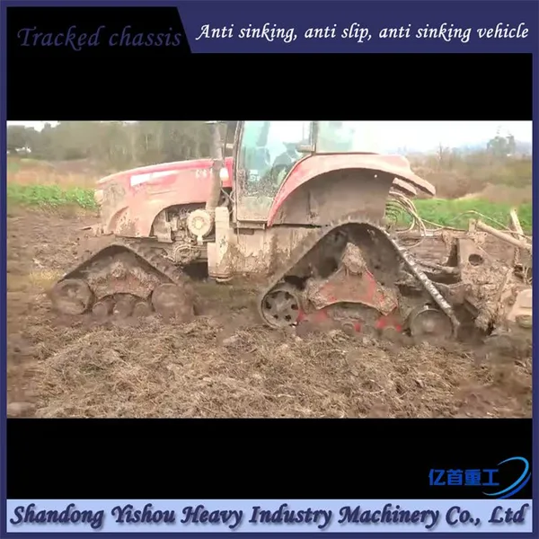 Tractor Modification With Anti Trap Track Chassis for Strong Off-road Performance photo-3