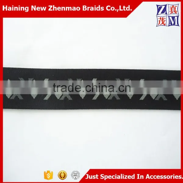 China Zhejiang Wholesale Custom Logo Pattern Nylon Elastic Webbing photo-2