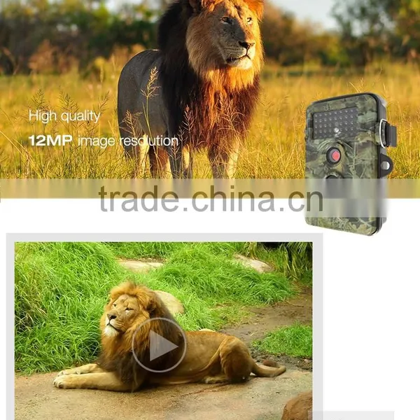 12MP FHD 1080P Motion Detection Scouting Trail Game Camera photo-3
