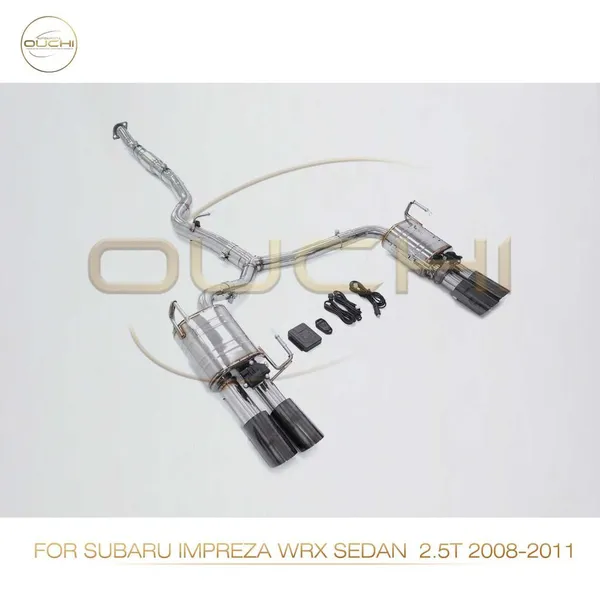 SS304 Exhaust System Catback for Subaru WRX/Impreza STI/Impreza WRX Hatchback MK10/WRX Sedan Muffler With Tips High-performance Car Exhaust Parts photo-5