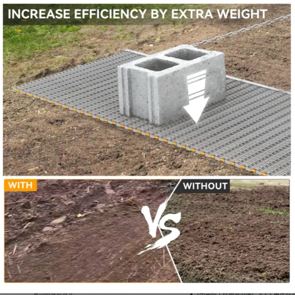 Steel Drag Mat for Field Maintenance photo-2