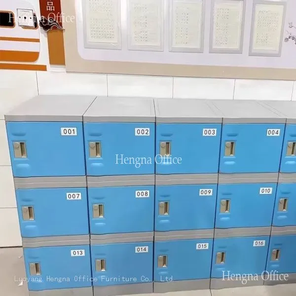 Anti-Bounce Door Plastic Locker | ABS-L620-1D Screwless Assembly School Storage Cabinet | with Laser Printed Number Plates