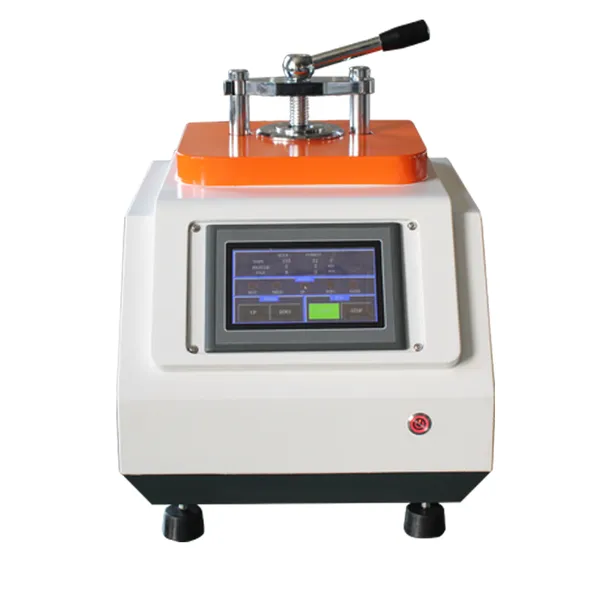 Multifunctional Water-cooled Inlay Machine Automatic Metallographic Specimen Mounting Press HST-ZXQ4 photo-6