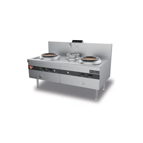 Yudian Double Burner Single Warming Natural Gas Stove photo-3