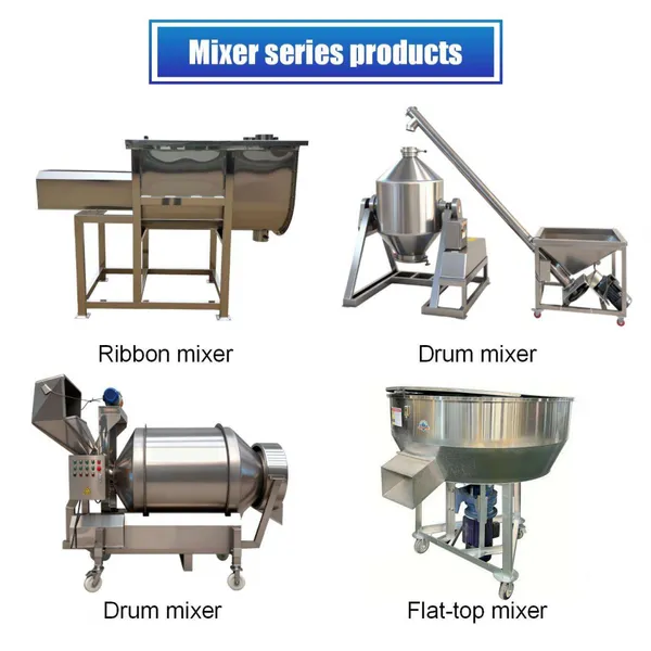 Industrial Washing Powder Production Line Dry Powder Mixer Powder Granule Mixing Machine photo-4
