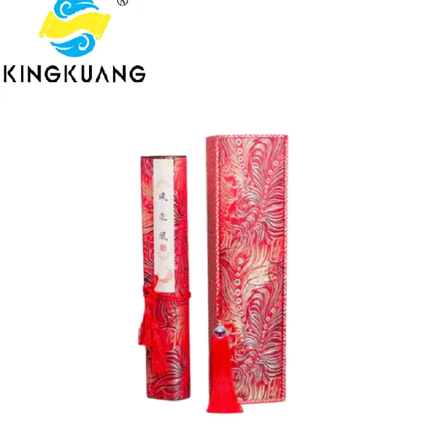 Phoenix Seeking A Mate Chinese Letter Pursuing love proposing marriage Copying calligraphy on Xuan paper hand scroll Brocade Box Sets