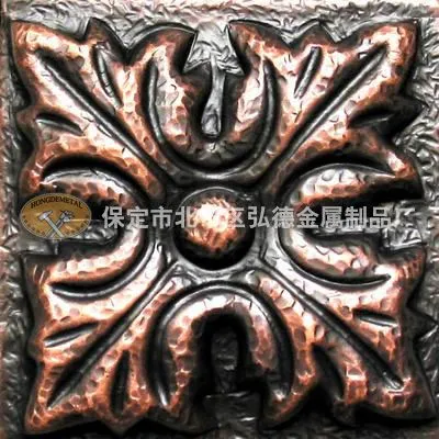 Copper Wall Tiles, Factory-supplied Handcrafted Pure Copper Decorative Wall Tiles for Processing and Custom Manufacturing photo-3