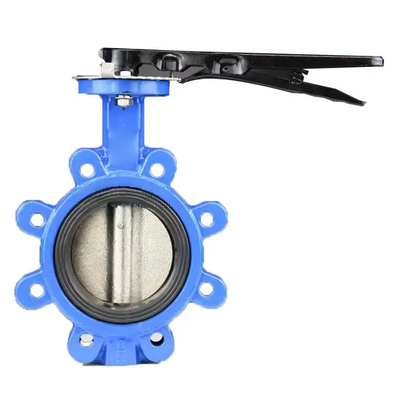 Factory Direct Manual Convex Ear Soft Seal Butterfly Valve, Rubber Clamp Butterfly Valve, High-quality photo-3