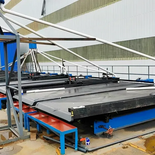 Tanzaina Gold Mining Equipment 6S4450 Gold Shaking Table Gravity Separation In Stock photo-4
