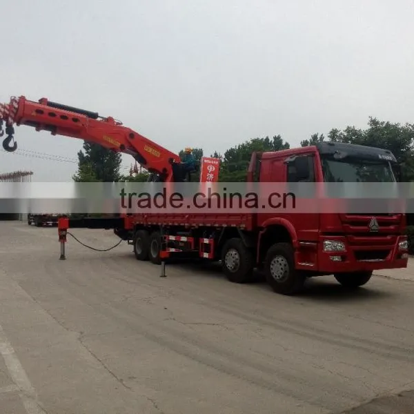 2015 New Products SINOTRUK 70 Tons 290hp Truck Mounted Crane Price for Sale Made in China photo-2