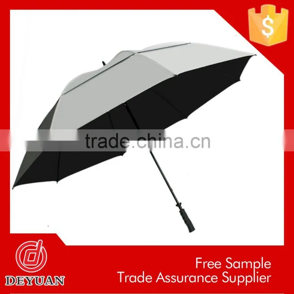 Made in China Golf Shaft Double Layer Fancy Straight Umbrella photo-6