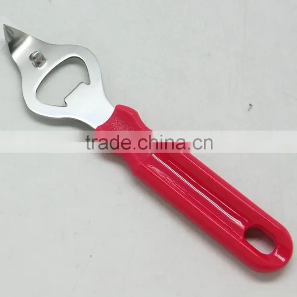 PROMOTIONAL PLASTIC + STAINLESS STEEL CAN OPENER, SMALL BOTTLE OPENER photo-2