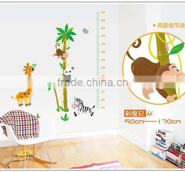 Height Chart Monkey Tree Removable Wall Sticker Decal Vinyl Kid Nursery Baby Decor photo-4