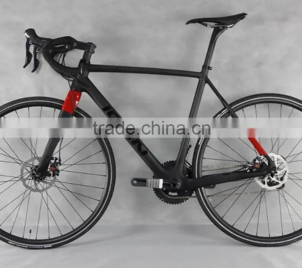 2015 ICAN Lightweight Carbon Complete Cyclocross Bike With Shima 6800 Disc photo-2