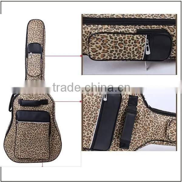 Velvet Padding Inerior Leopard Print Guitar Case/Hard Shell Guitar Case photo-5