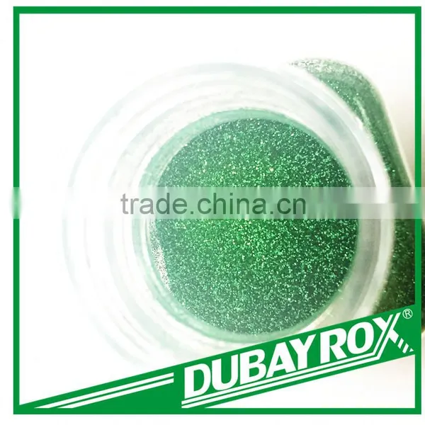 Fine Green Glitter Powder for Children's Playing