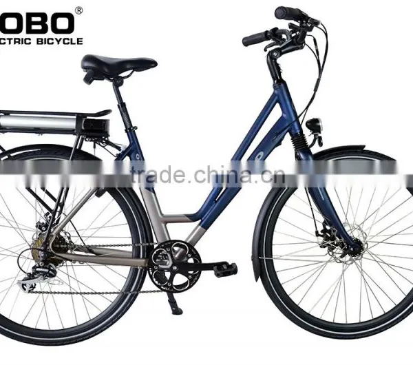 OEM Manufacture 2016 New Released Easy Riding Commuter Lady Type Electric Bicycle photo-3