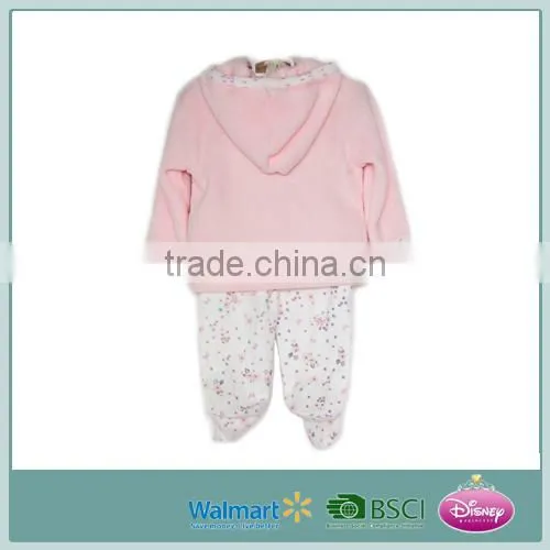 Cute Soft Long Sleeves Kids Pajamas Set photo-4