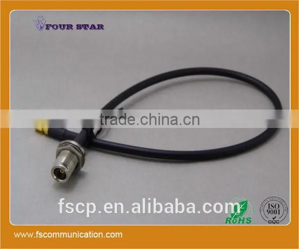 LMR240 Cable Assembly With N Female Bulkhead Crimp to SMA Male Crimp Connector photo-3