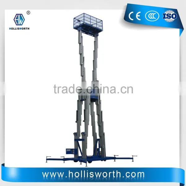 Single / Double Aluminum Mast Aerial Work Platform