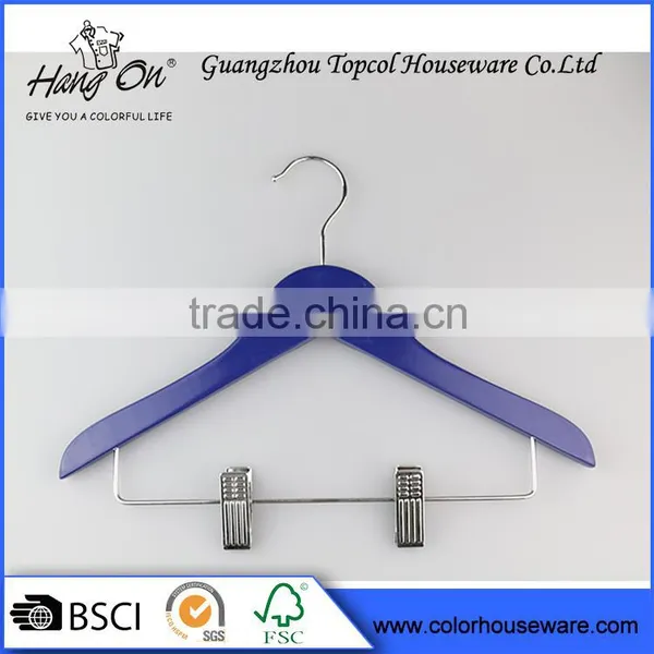 Wholesale Good Quality Wooden Coat Hanger Printed photo-2