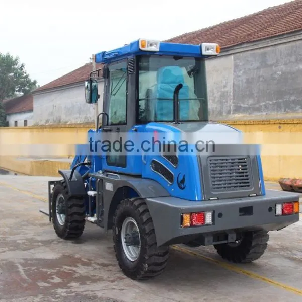 CE Approved Farming Machine Zl12 Mini Wheel Loader for Sale in France photo-3