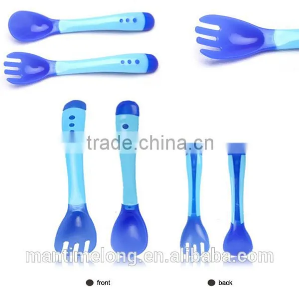 Plastic Baby Spoon Baby Training Spoon Baby Bottle Spoon photo-4