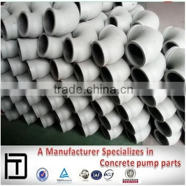 Concrete Pumps Parts, DN125*R275 Twin-wall Steel Pipe Fitting Elbow photo-4