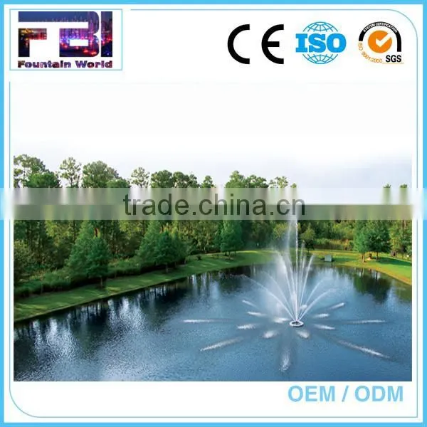 Trade Assurance Pond Floating Fountains Outdoor Pond Floating Water Fountain For Pond Decoration photo-2