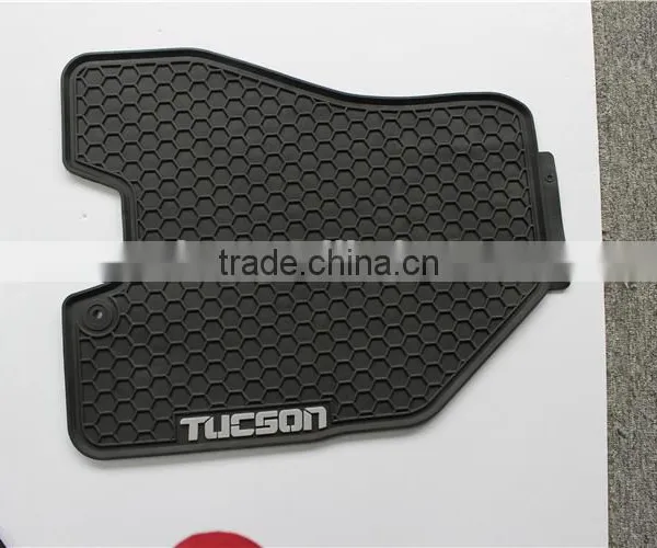 Connected Rear Pieces With Buttons for Hyundai Tucson Custom Car Mat photo-4