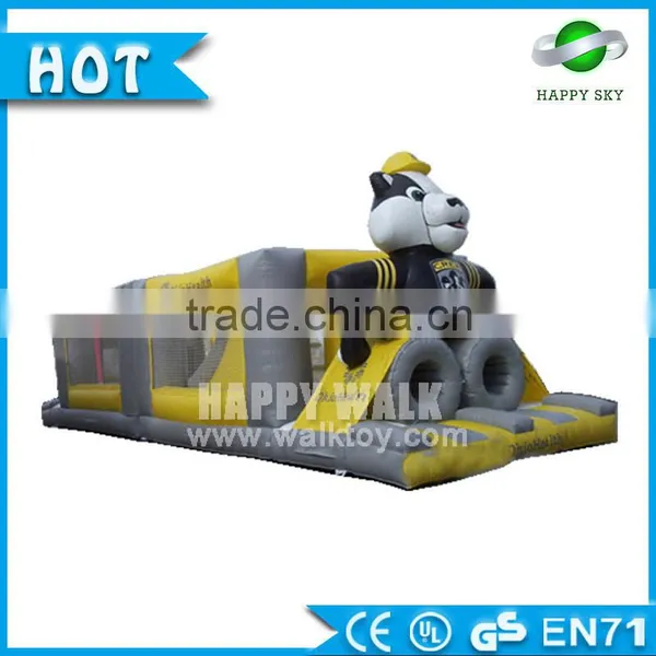 Best Game for Kids! Intellectual Game for Kids, Water Slide Jumpers for Sale, Cheap Inflatable Obstacle Course
