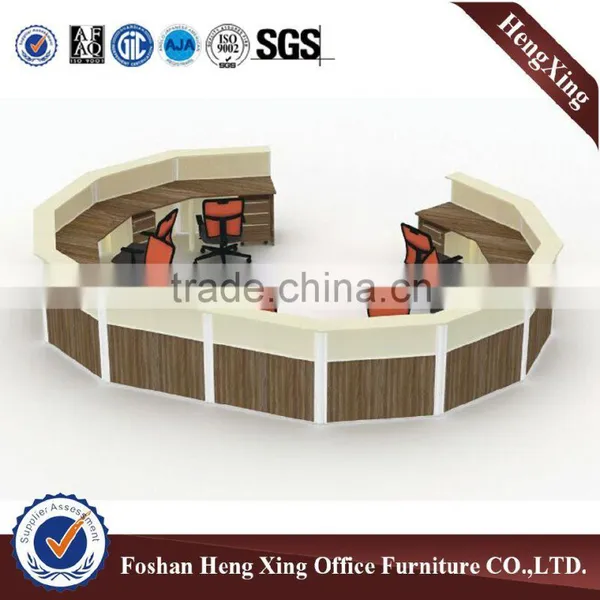 2016 Hot Sale Modern Semi-circle Reception Desk HX-5N068 photo-2