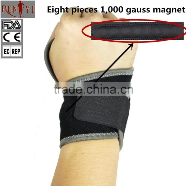 Magnetic Palm and Wrist Band Wrap Hand Support for Wrist Pain & Sports Injuries