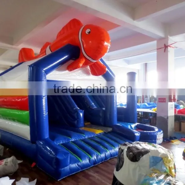 Inflatable Fish Animal Inflatable Jumping Castle for Sale photo-3