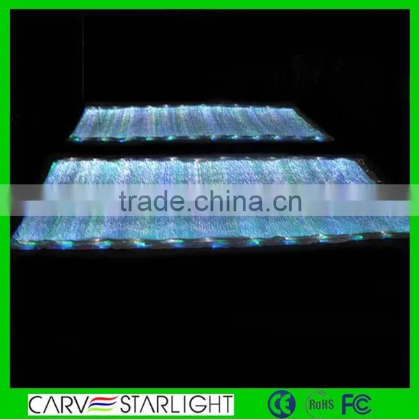 Luminescent Glow in the Dark Material Shiny Polyester Fiber Optics Fabric photo-6