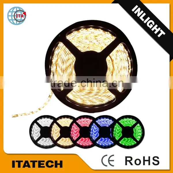 Natural White/ Warm White/Cool White 9.6W/M DC12V SMD3014 IP20 120LED/M 420~960LM/M Flexible Led Strip Light photo-2