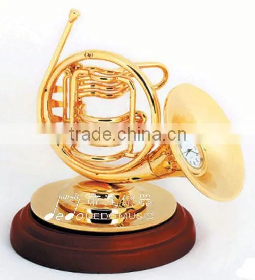Gold and Copper Material Maked Gild Mini Trumpet photo-4