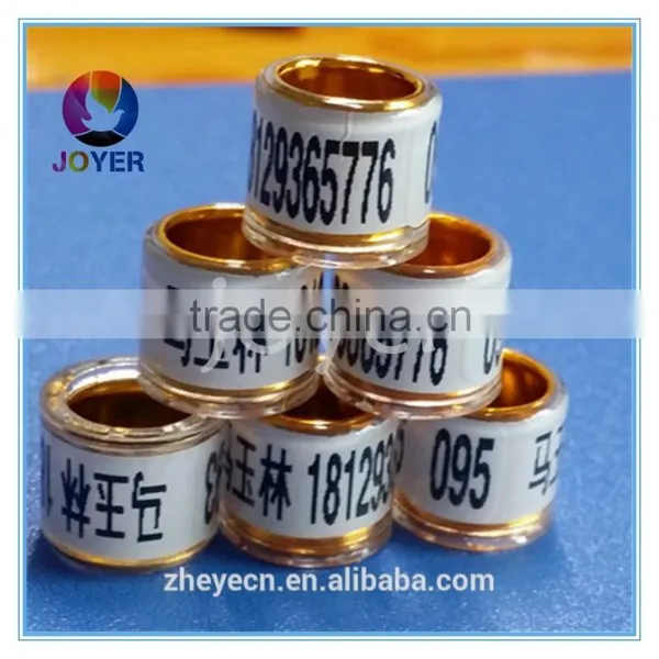 Crown Aluminium Plastic Pigeon Ring -Crown Hot Sale Products for Pigeon Clubs Racing photo-2