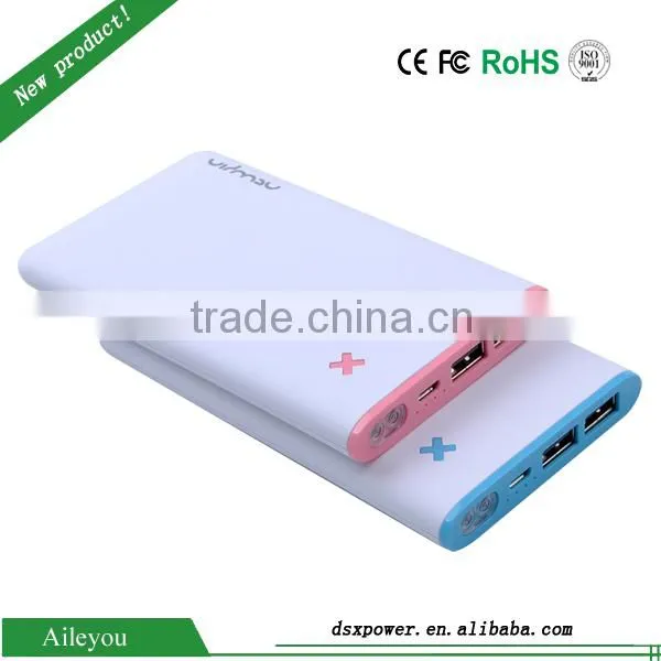 Factory New Private Model 6000mah Power Bank With Led Light