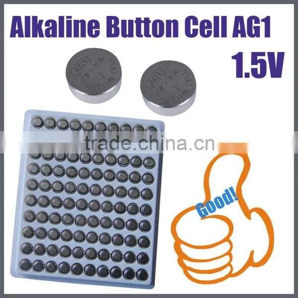 Hot Sale Alkaline Button Cell Battery Lr60 Ag1 photo-3